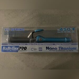 BaBylissPRO Nano Titanium Curling Iron - Blue